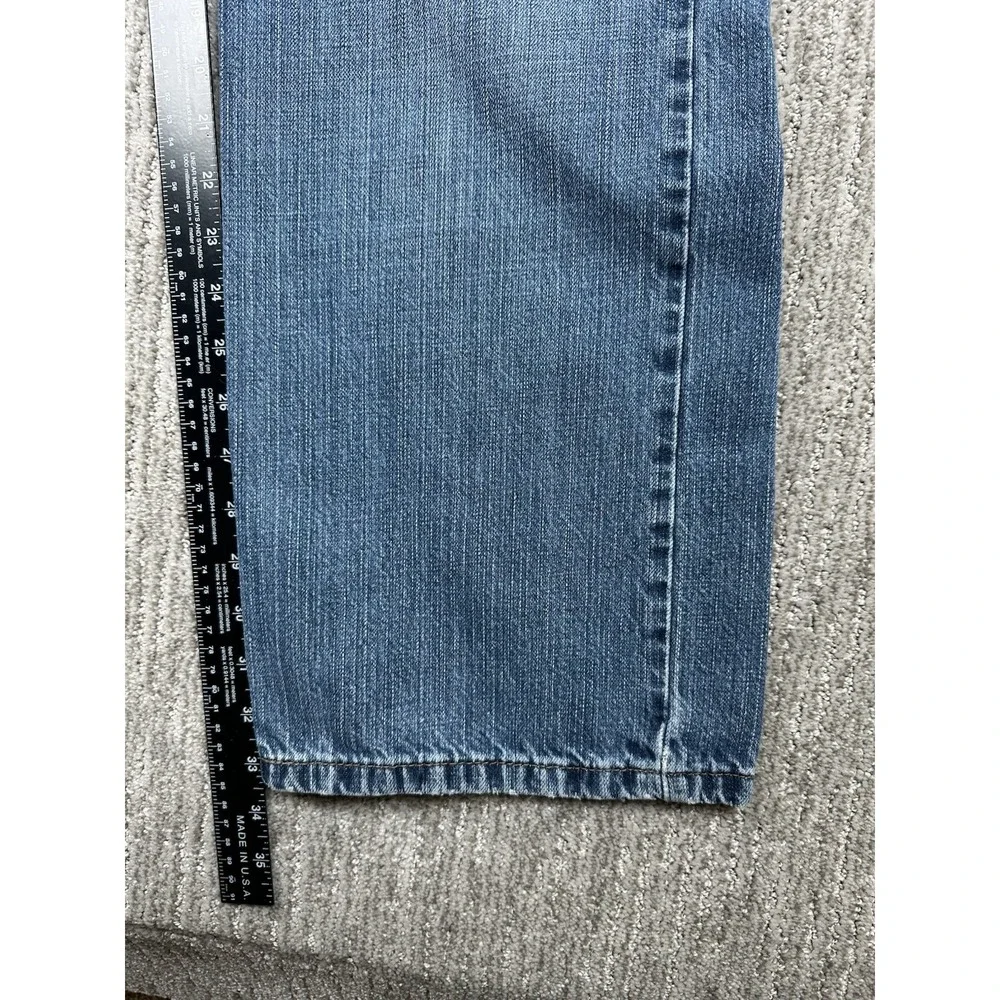 Vtg Levi's 569 Jeans Men 36x34 Fits 38x33.5 Blue Denim Loose Straight Baggy Y2K
